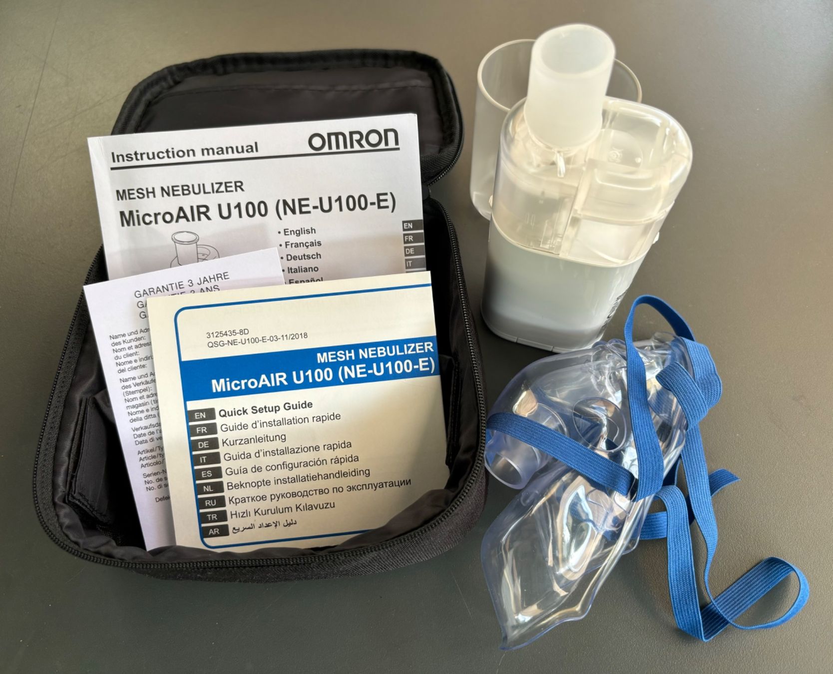 Omron Attrezzature mediche: Inhalationsgerät Mesh Nebulizer MicroAir U100 Omron – Nuovo (secondo la descrizione) da Wald ZH venduto da ukulele77 1