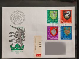 Ersttagsbrief, Pro Juventute 1979, Bern
