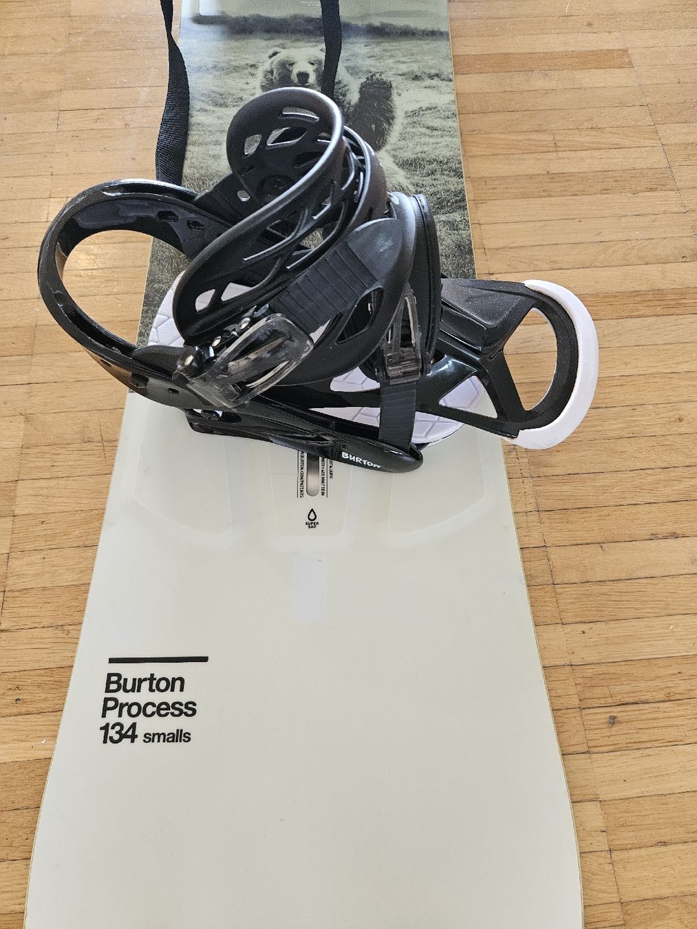 Burton Boards: Snowboard Burton Process 134 cm mit Bindung – Neuf (Voir description) à Zürich par marcbuehlerch 1