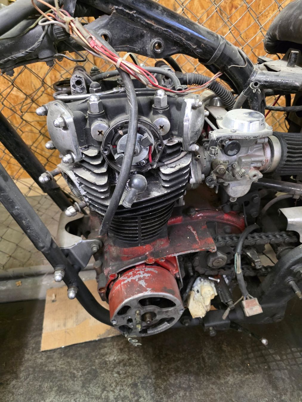 Yamaha Chopper: Yamaha XS 650 US Custom Teileträger – Difettoso da Salvenach venduto da Hayadriver 1