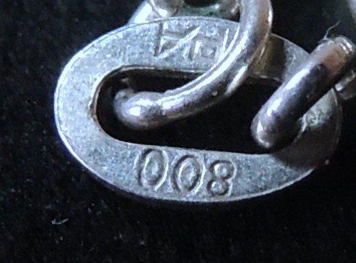Catenine: Silber 800 Panzer Halskette 50 cm / 2 mm – Usato da Waldenburg venduto da schaller707 3
