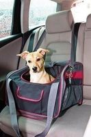 Hunde Transporttasche auch mit Befestigung am Autositz Vaca