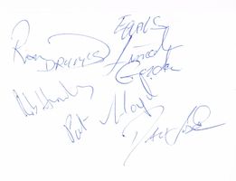 The Equals Autogramm signiert Karte 10x15cm Pop R&B Rock