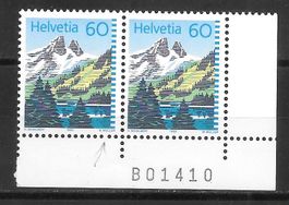 Abart 837 ** unten rechts "breiter Zahn" 19.1.1993