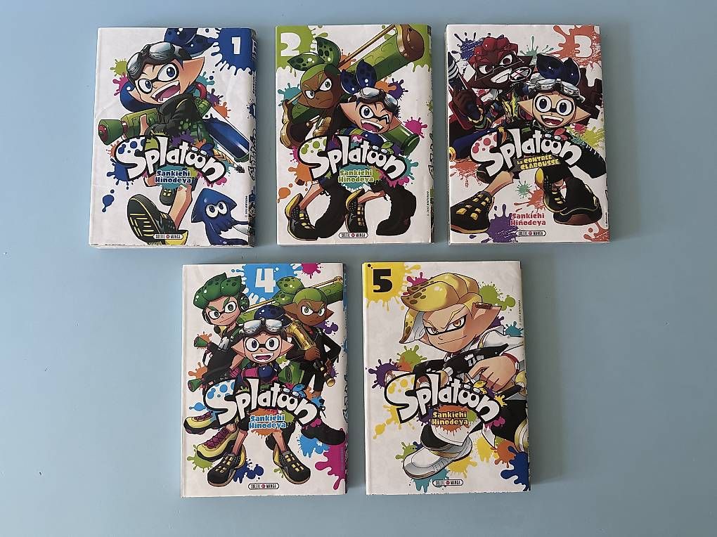 Fumetti: Splatoon 1-5 (mangas) – Usato da Riex venduto da bonjour8