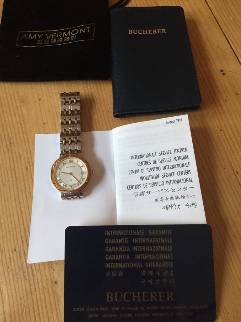 Bucherer Uhren: Damen-Uhr Bucherer – Gebraucht aus Zürich von abraxas1291