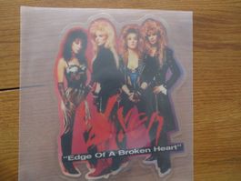 Vixen - Edge of a Broken Heart Shaped Picture Disc