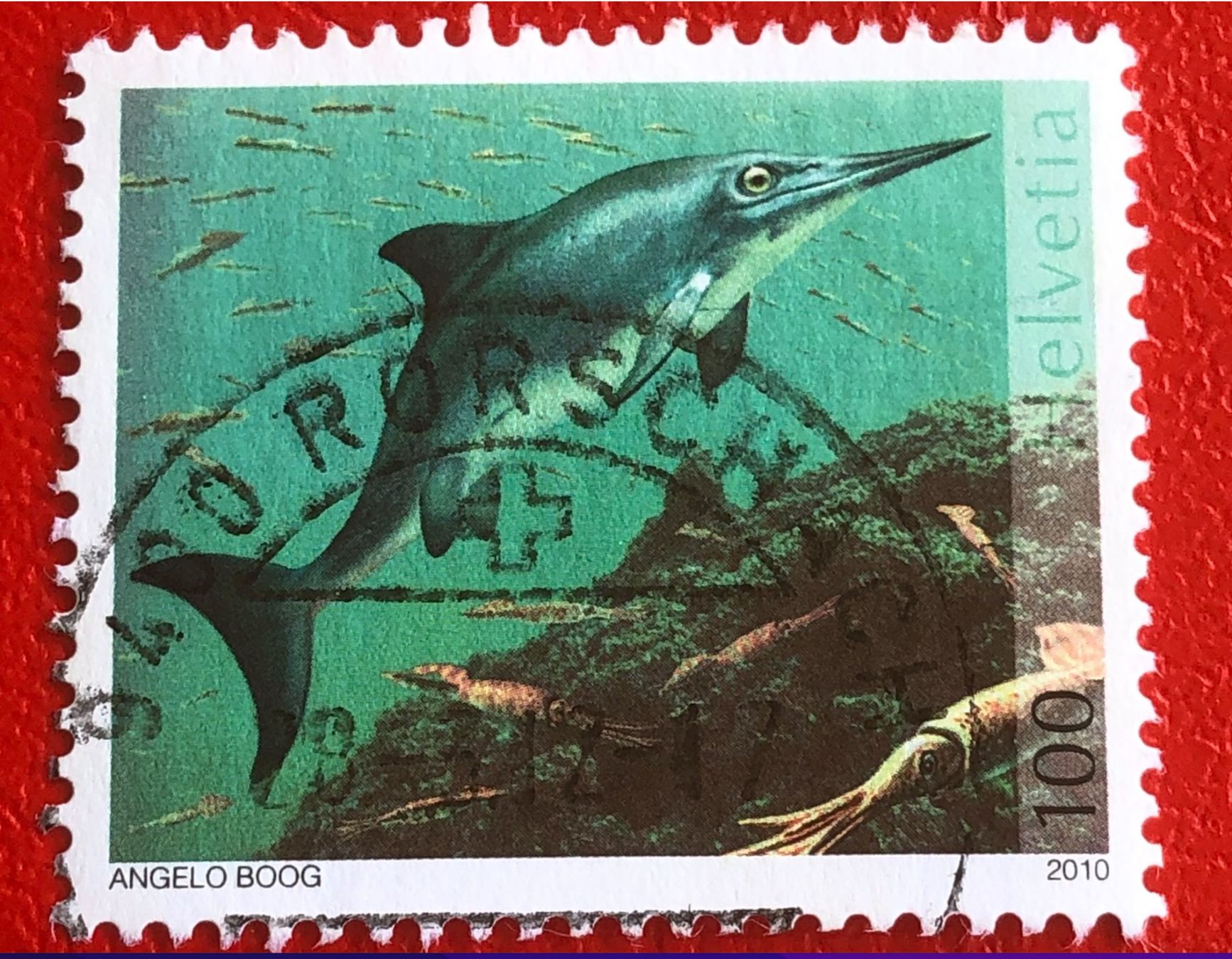 Tutti i francobolli: Nr.1360 Fischsaurier GESTEMPELT 2010   – Usato da Aarau venduto da Billa007