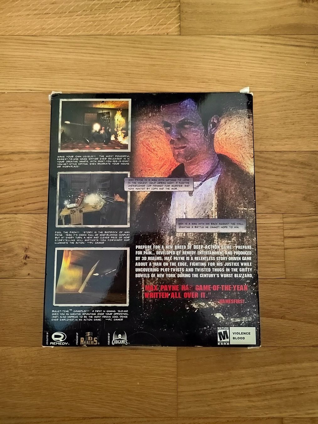 Giochi: Max Payne Big Box PC 2001 US box only – Usato da Fribourg venduto da Nooky 1