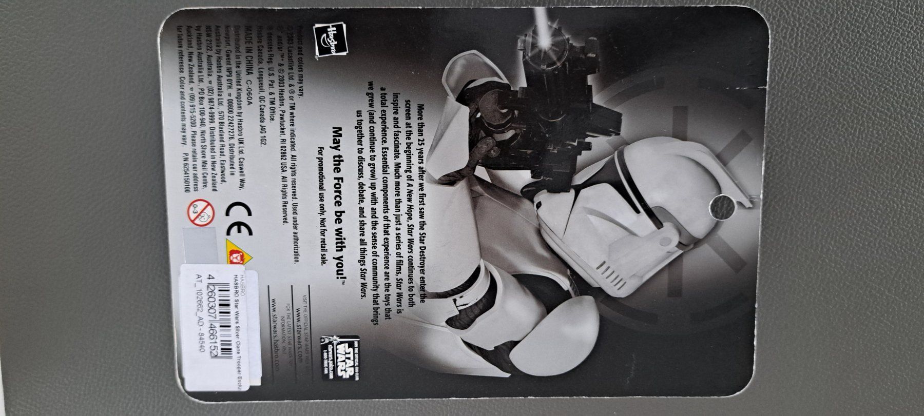 Star Wars Statuette: Star Wars | Silver Clone Trooper 2003 | Hasbro – Nuovo (secondo la descrizione) da Reiden venduto da Zizki 3