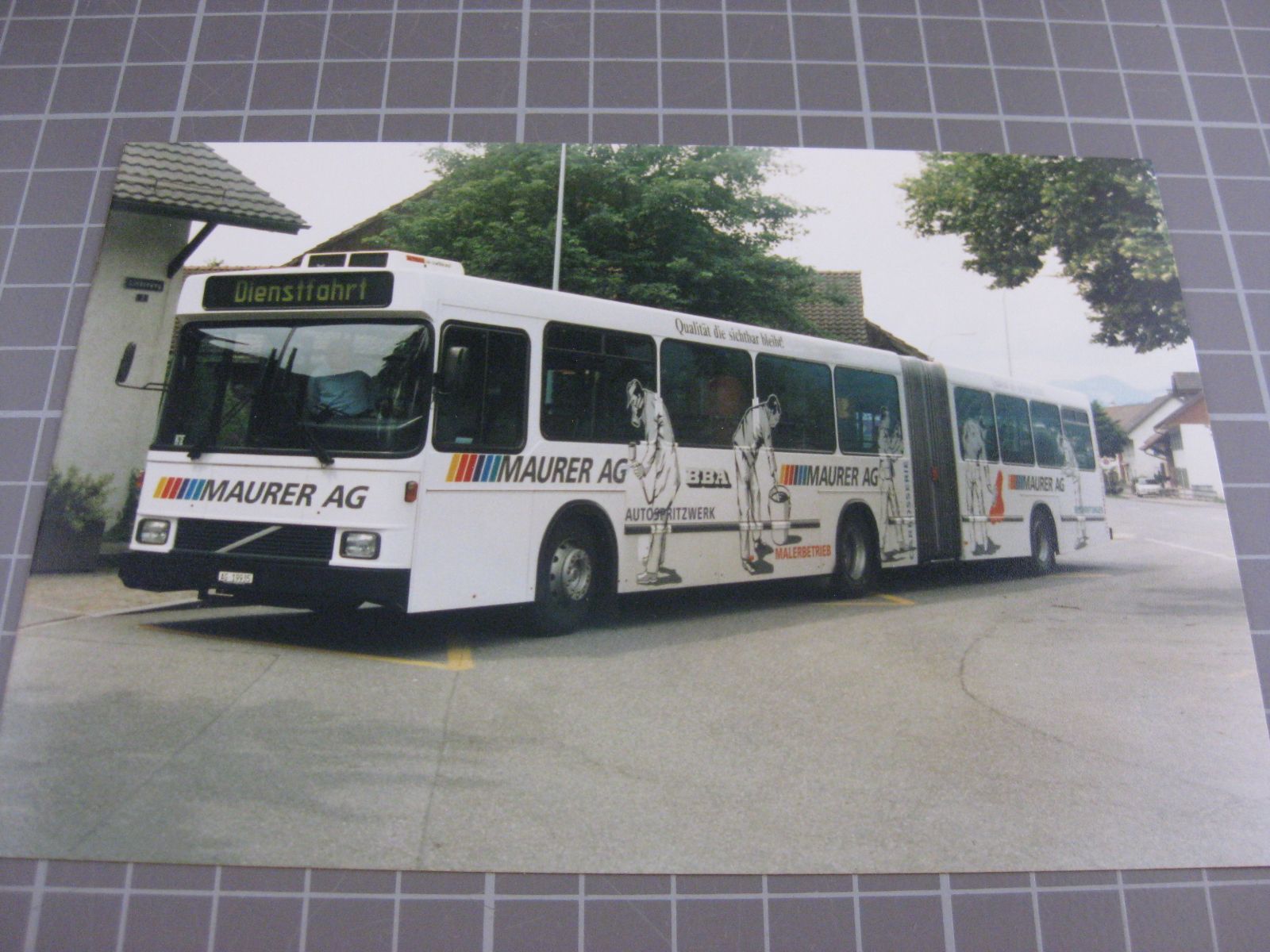 Cartoline postali: Echtfoto BBA Bus – Usato da Malters venduto da Marosko