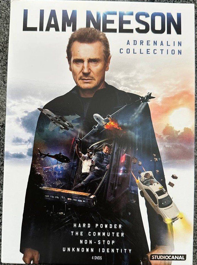 Tutti i DVDs: Liam Neeson Adrenalin Collection (4 DVDs) – Usato da Beringen venduto da Mantafisch1