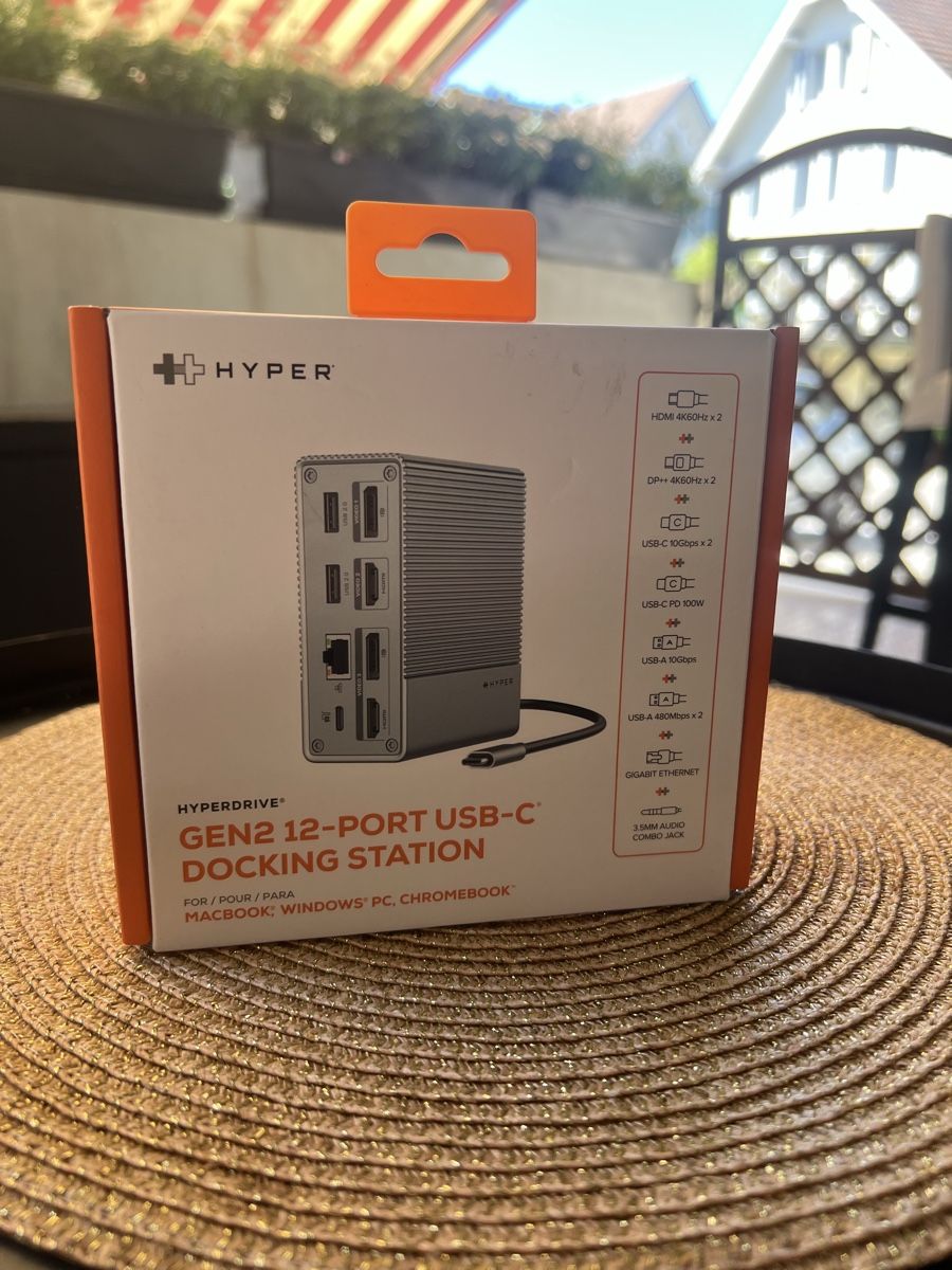 Docking station: HYPERDRIVE USB-C Docking Station & Video Adapter – Nuovo e nell'imballaggio originale da Wohlen AG venduto da MarkoC03 2