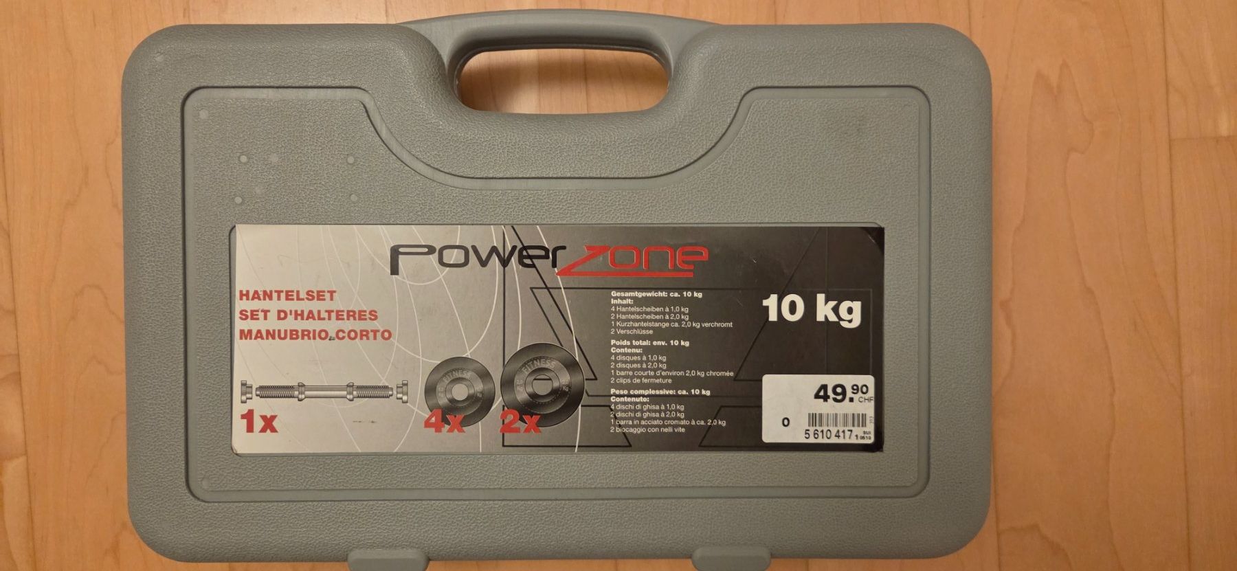Powerzone Hanteln & Gewichte: Hantelset PowerZone – Gebraucht aus Horw von Richy0