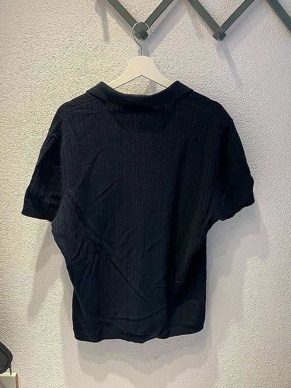 H&M Magliette Polo: Dunkelblaues / Navy Strickpolo, Grösse M, H&M – Usato da Horn venduto da timosidler 1