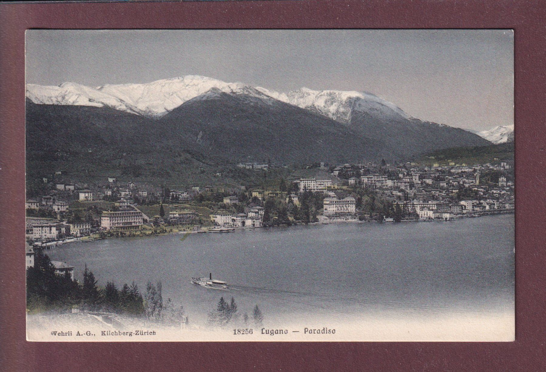 Cartes postales: LUGANO - Paradiso – D'occasion à Pully par nicecards