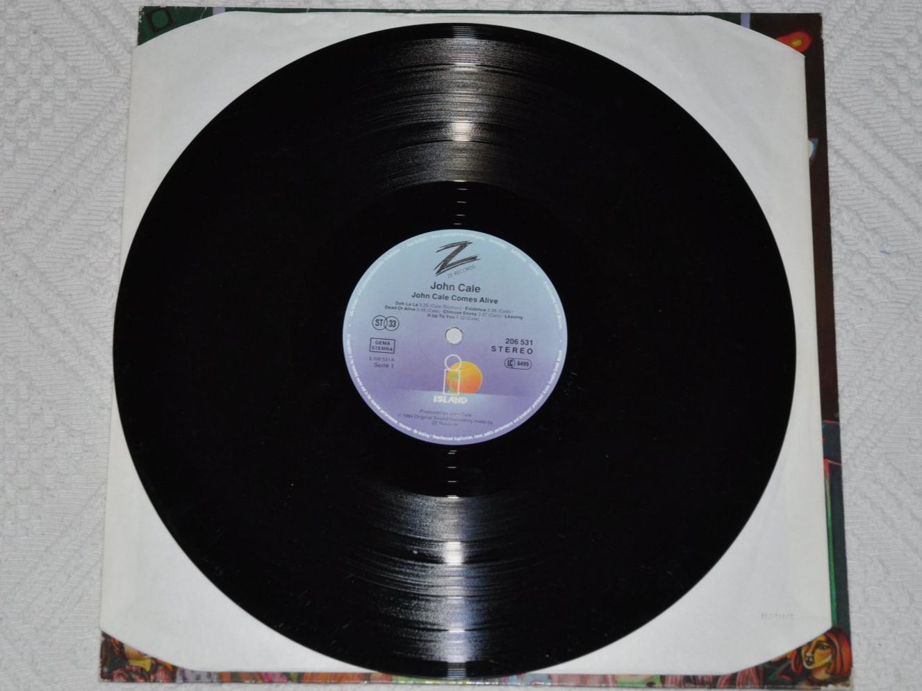 Dischi in vinile: LP John Cale - Comes Alive – Usato da Boll venduto da Theodora15 2