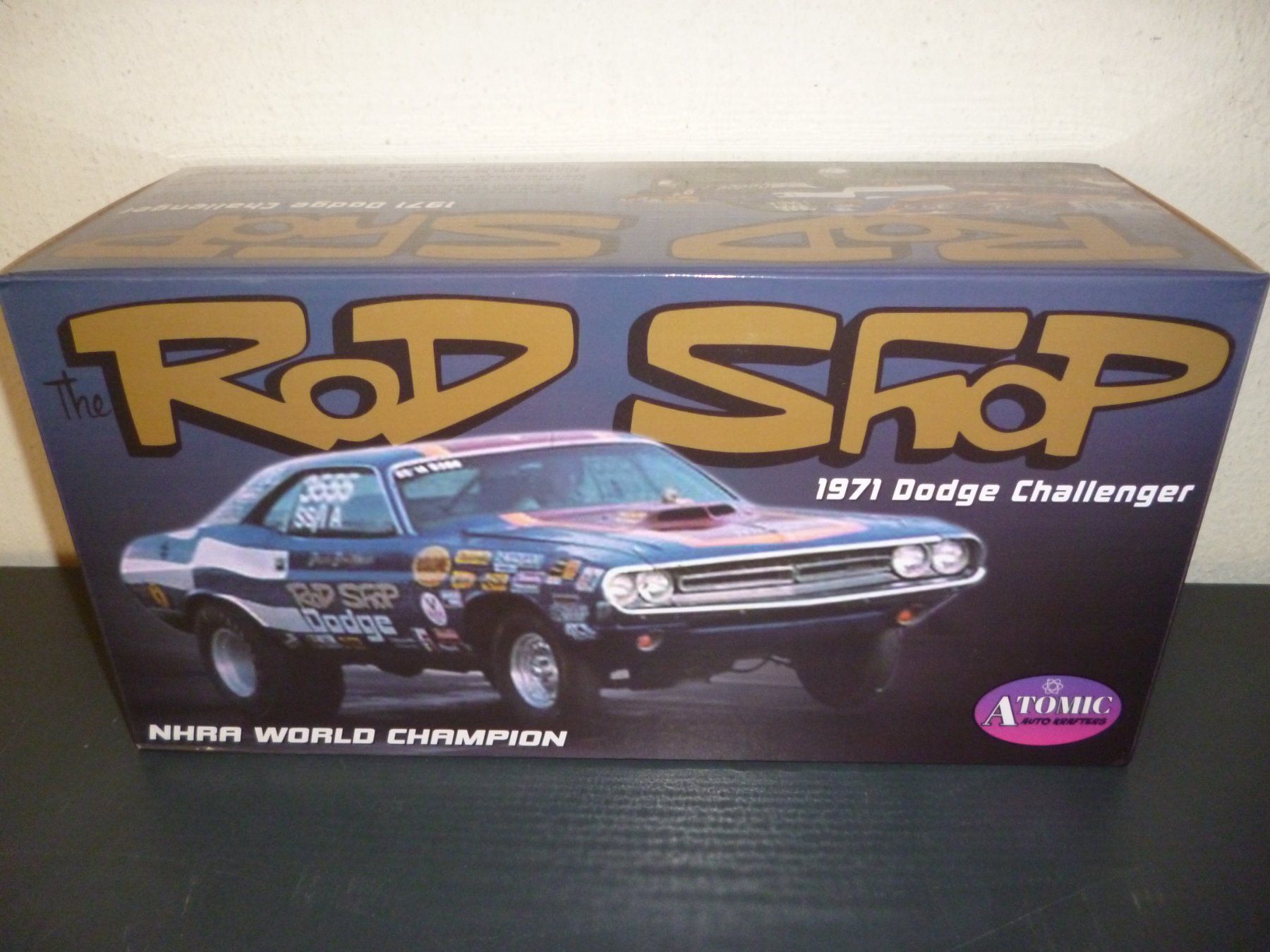 Dodge Modellautos: Dodge Challenger 1971"Rod-Shop" Atomic 1:18 – Neu und originalverpackt aus Niederwil SG von Kaicorner03 1