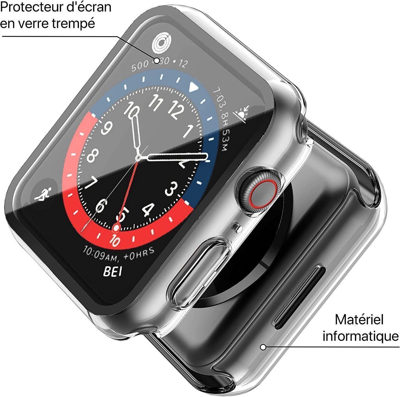 Covers & Schutzfolien: Coque+verre pour Apple Watch Serie 7 45mm – Neu und originalverpackt aus Morges von DigiAC 2
