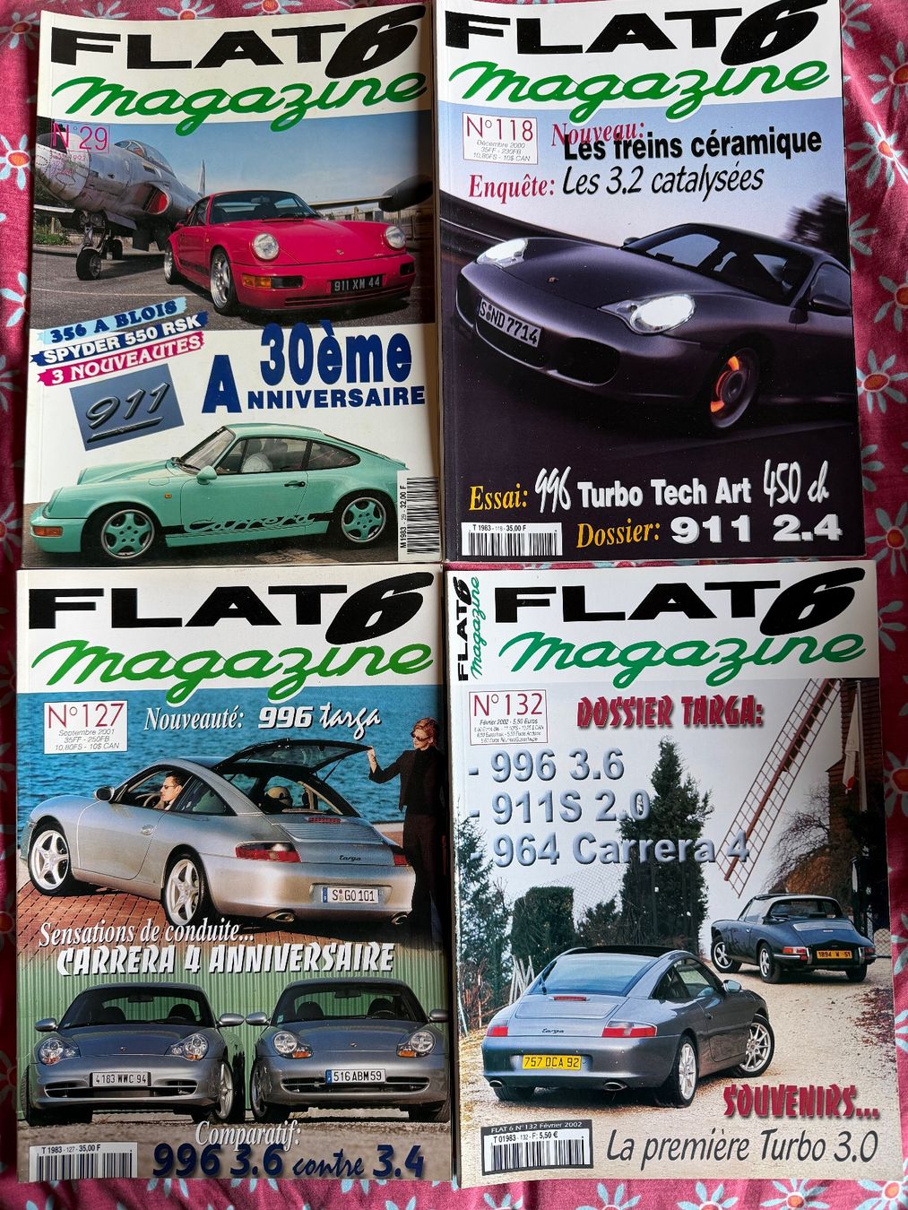 Riviste & Magazine: Flat6 magazines - Porsche 911 - anciens numéros – Usato da Vionnaz venduto da cm4_6gll