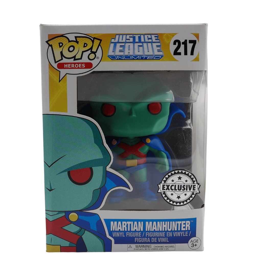 Funko Statuette: Martian Manhunter #217 Funko POP Heroes DC – Nuovo e nell'imballaggio originale da Paudex venduto da dindeboy