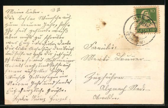 Cartoline postali: AK Hirzel, Gesamtansicht – Usato da Berlin venduto da bartko-reher 1