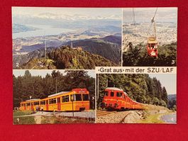 AK Bahn Sihltal SZU mehrbildrig Uetliberg Felsenegg Zürich