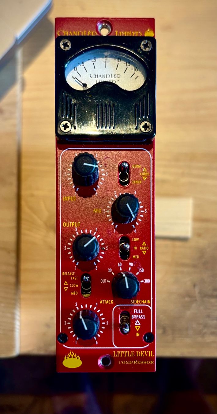 Console di mixaggio: Chandler Limited Little Devil Studio Compressor, 500 Series – Usato da Lichtensteig venduto da clexch 1