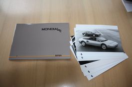 Ferrari Mondial T Pressemappe/Fotos Italienisch