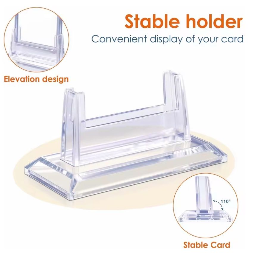 Pokémon Carte collezionabili: Pokemon Card Display Stand Acrylic Holder – Nuovo e nell'imballaggio originale da Gandria venduto da PokeBrothersCH 2