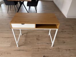 Moderner Holz-Schreibtisch mit Schublade, Top Zustand!