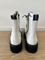 Stylische weisse Boots, Grösse 38