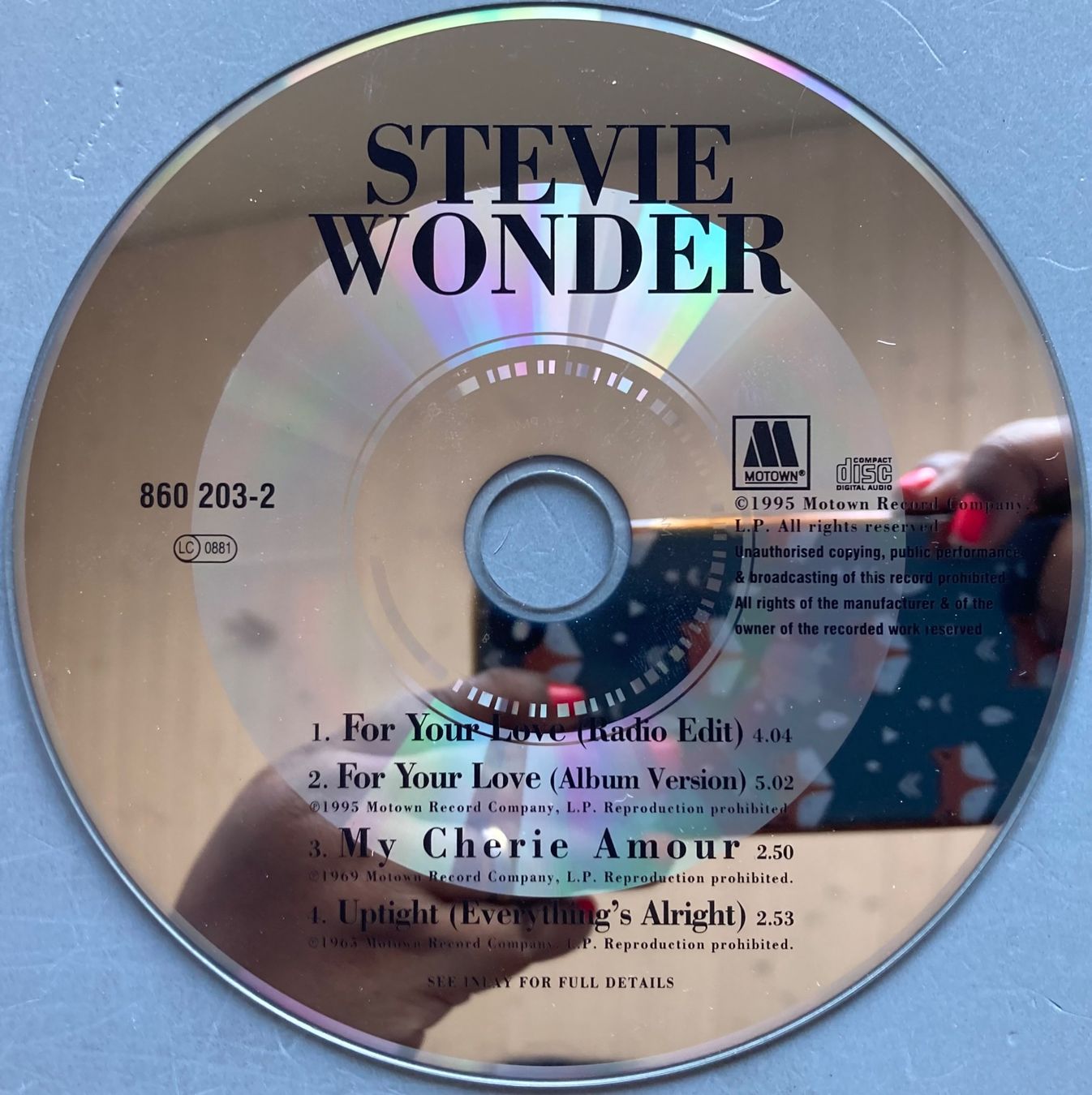 CDs: STEVIE WONDER - FOR YOUR LOVE – Gebraucht aus Poliez-Pittet von Newtown-Records 1