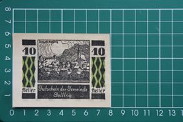 currency voucher austria golling 10 heller 1920