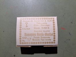 100 Mustad 539 E n° 17