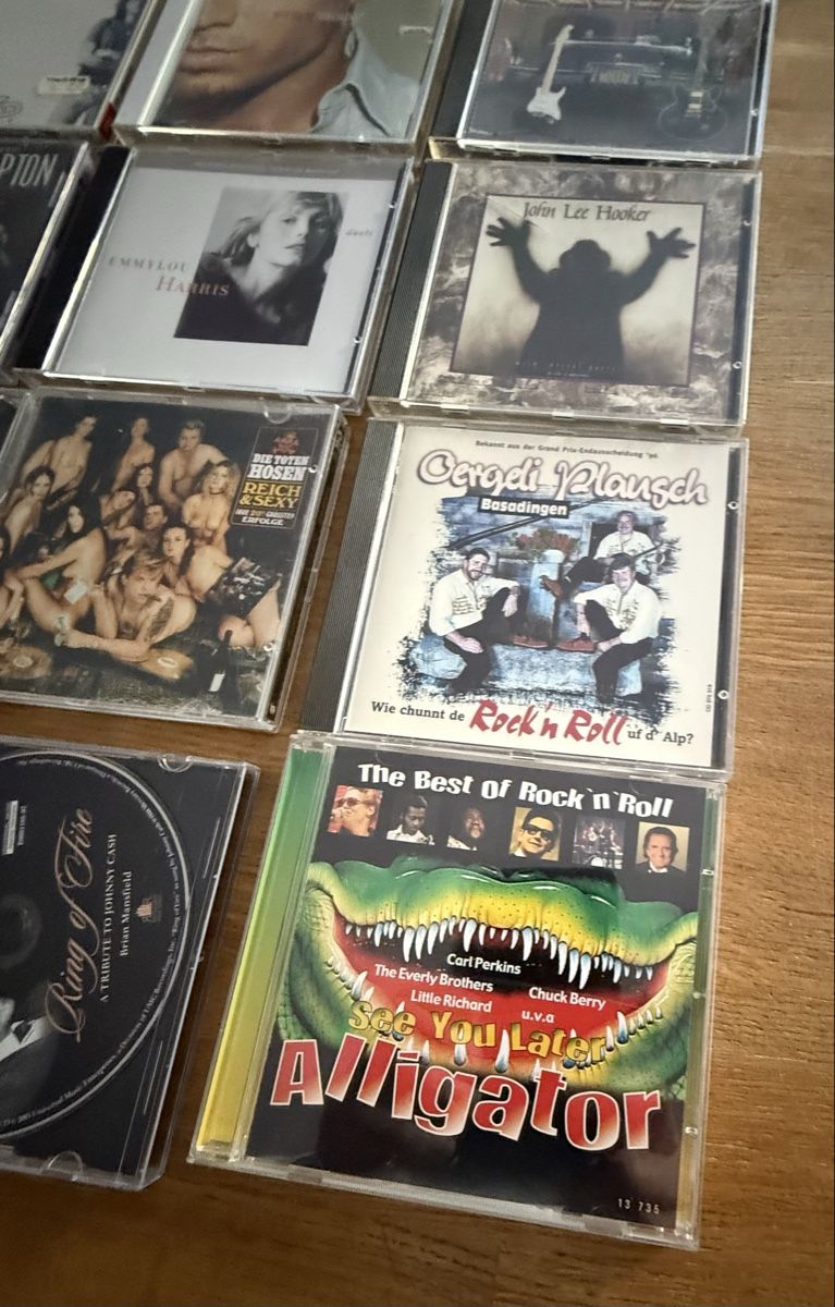 CD: CD Sammlung Eric, Clapton, Emmylou Harris, John Lee Hooker – Usato da Goldach venduto da Messerguru 6