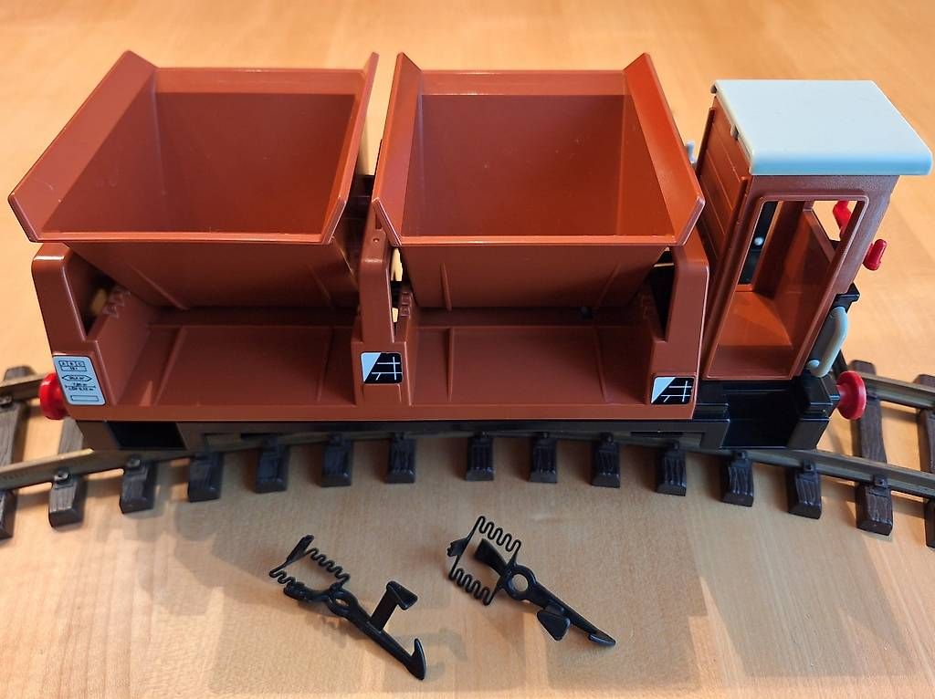 LGB Modellini di ferrovie: LGB / Playmobil 4112 Kipplore braun – Usato da Reinach BL venduto da Playmobilist 7
