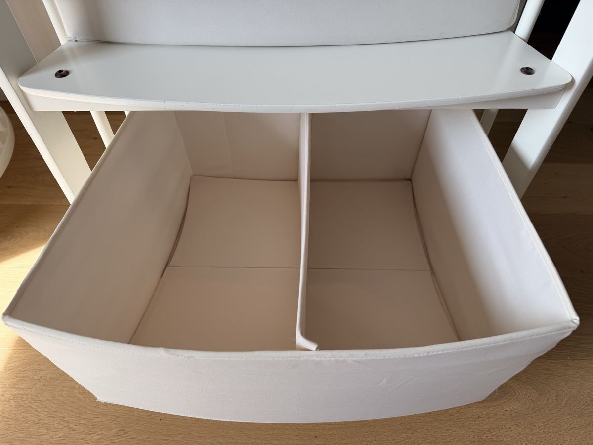 Stokke Fasciatoi & Accessori: Stokke Care - Changing Table white with storage used – Usato da Neuheim venduto da marshphi 5