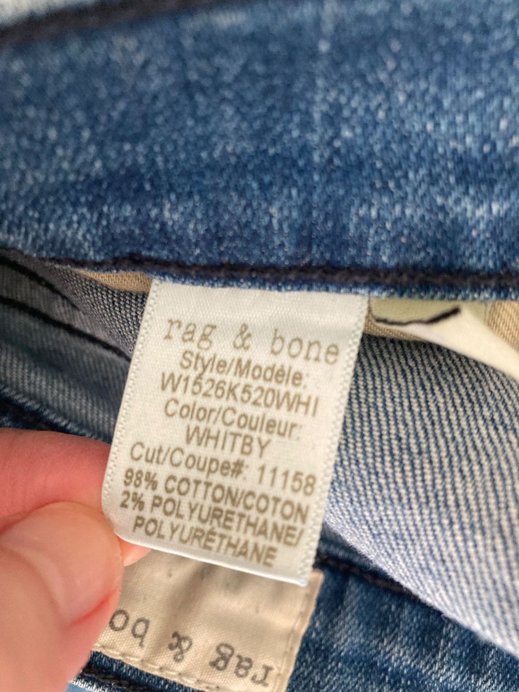 Jeans: RAG & BONE Jeans, Gr. 28, super bequem! – Usato da Zürich venduto da elegantissima2 7