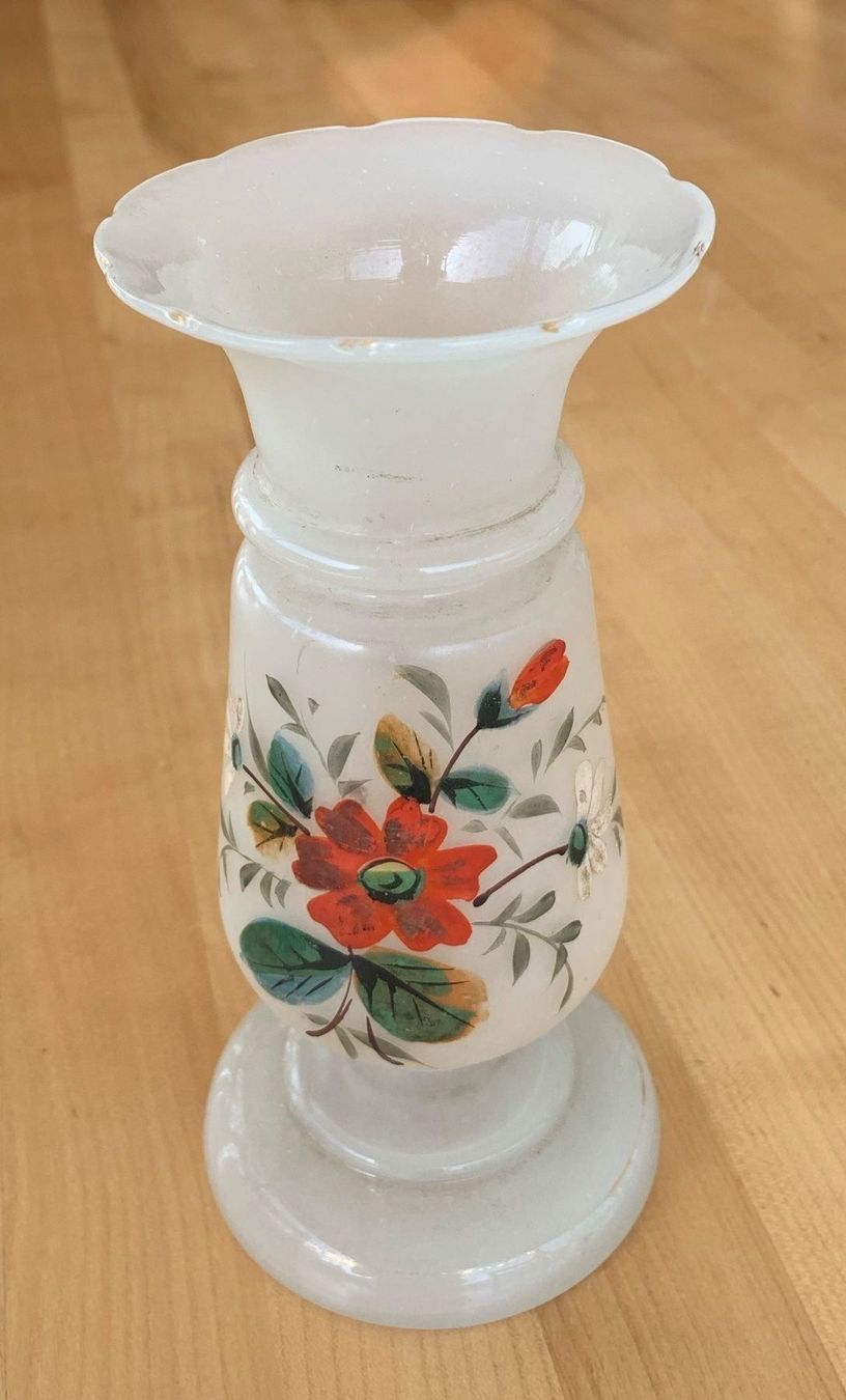 Vase & Récipients: Glasvase "roter Mohn" – D'occasion à Zürich par ruedigg