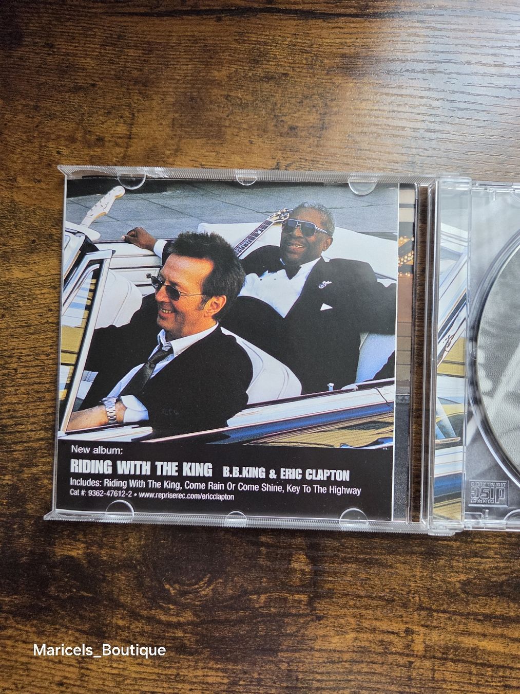 CD: CD Riding With The King B.B. King Eric Clapton – Usato da Winterthur venduto da Maricels_Boutique 4