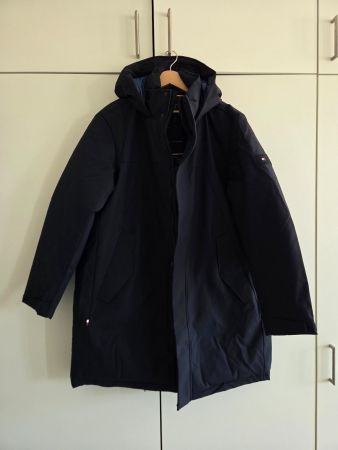 Tommy Hilfiger Herren Parka – Blau - XL - Neu