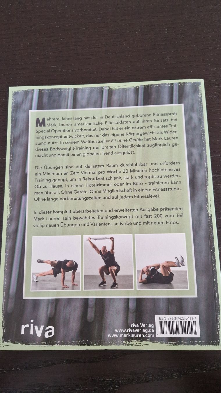 Libri: Fit ohne Geräte - Mark Lauren – Usato da Walenstadt venduto da jan_dcn2 1