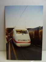 Foto DB Triebkopf ICE 401 598-4, Zürich HB, 26. Sep. 1992.