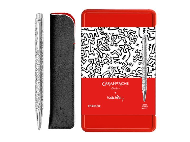 Caran D’Ache Keith Haring Kugelschreiber – Special Edition Schwarz