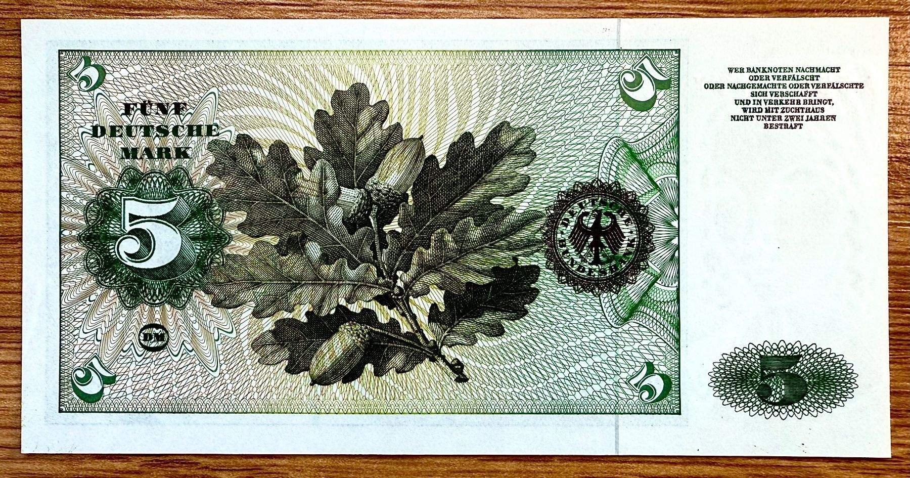 Banknoten: 5 Mark Deutschland 1980!!! UNC!!! – Neu (gemäss Beschreibung) aus Oberentfelden von NunoLouro 1