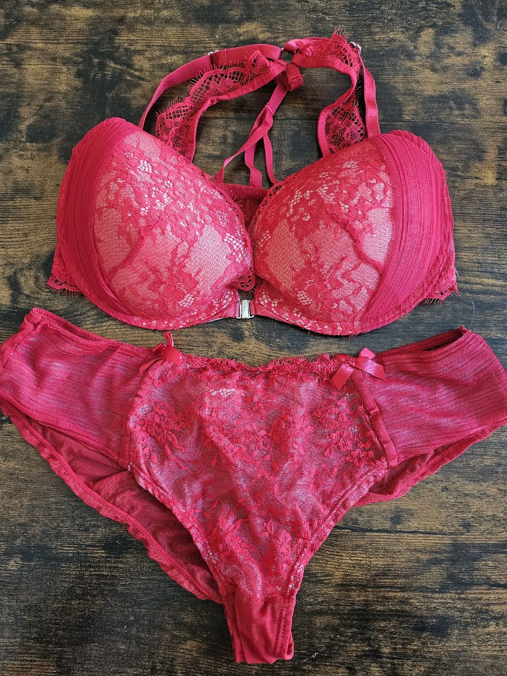 Hunkemöller Altra biancheria intima: Set Hunkemöller Rot – Nuovo (secondo la descrizione) da Basel venduto da Semmel77