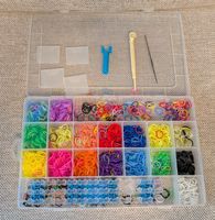 Grosse Loom Bänder Sammlung, viele Farben, Top Zustand!