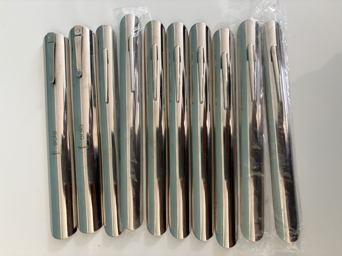 Set di posate: Tischkrümelentferner / Krümelschaber 10 St. – Nuovo e nell'imballaggio originale da Lenzburg venduto da freechim
