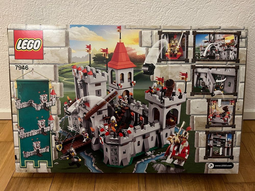 Authentic Lego 7946 Kingdoms große Königsburg